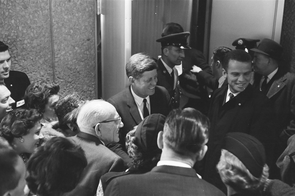 President John F. Kennedy leaves Chicago - Bob Kotalik for Chicago Sun-Times