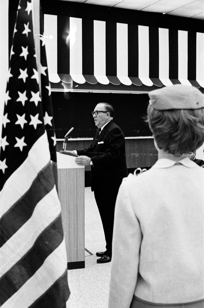 Dedication of the International Terminal at O'Hare Airport - Howard Lyon for Chicago Sun-Times