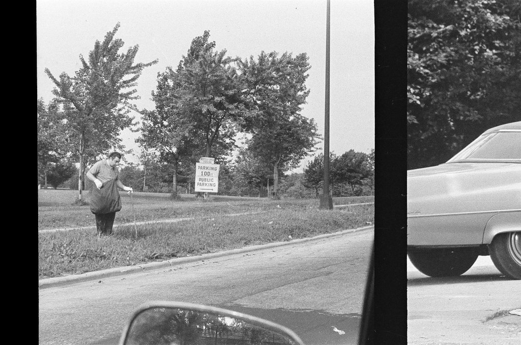 Parking lot attendant - Charles Krejcsi for Chicago Sun-Times