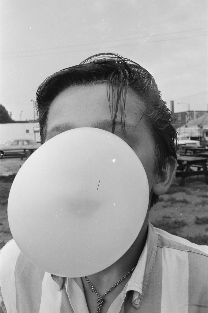 Bubble blowing contest at Back of the Yards Family Fun Fair - Kotalik (Bob or George) for Chicago Sun-Times