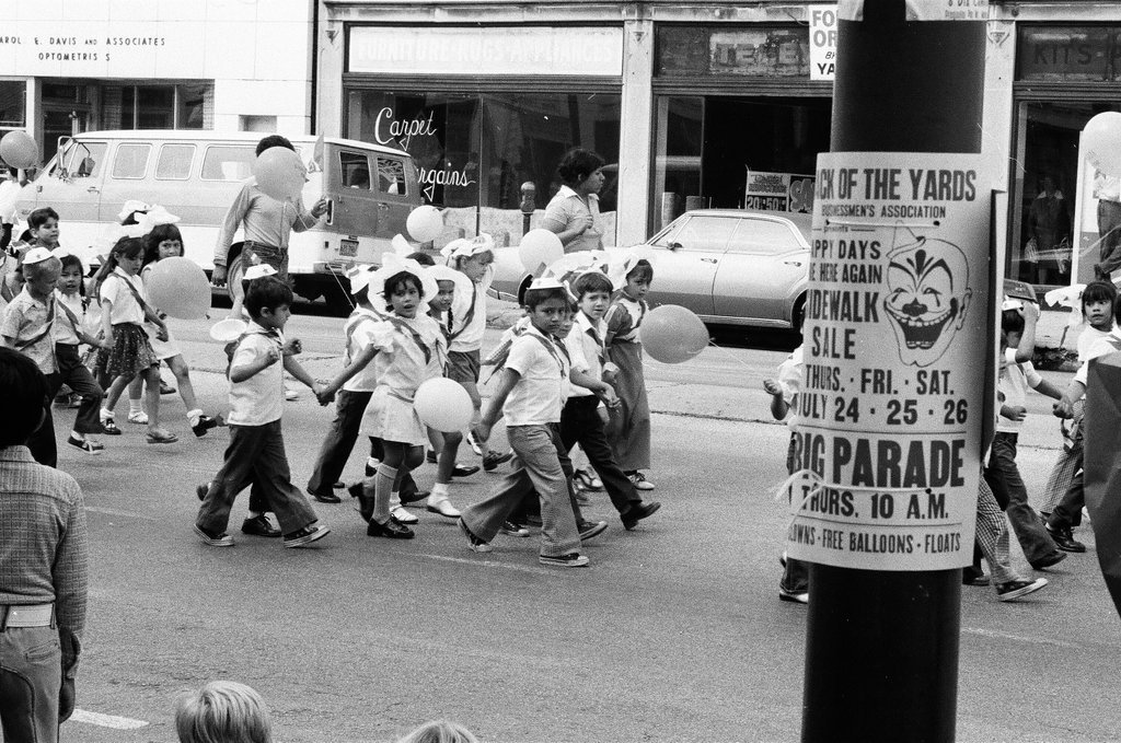 Back of the Yards Old Time Parade - Gene Pesek for Chicago Sun-Times