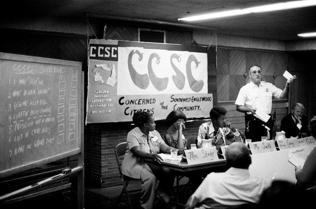 Concerned Citizens of the Southwest-Englewood Community meeting - Don Bierman for Chicago Sun-Times