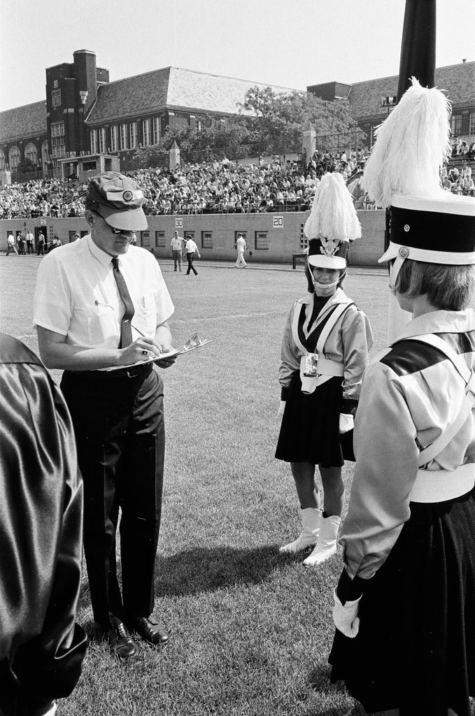 Marching band competition at Lane Tech High School - Jack Dykinga for Chicago Sun-Times