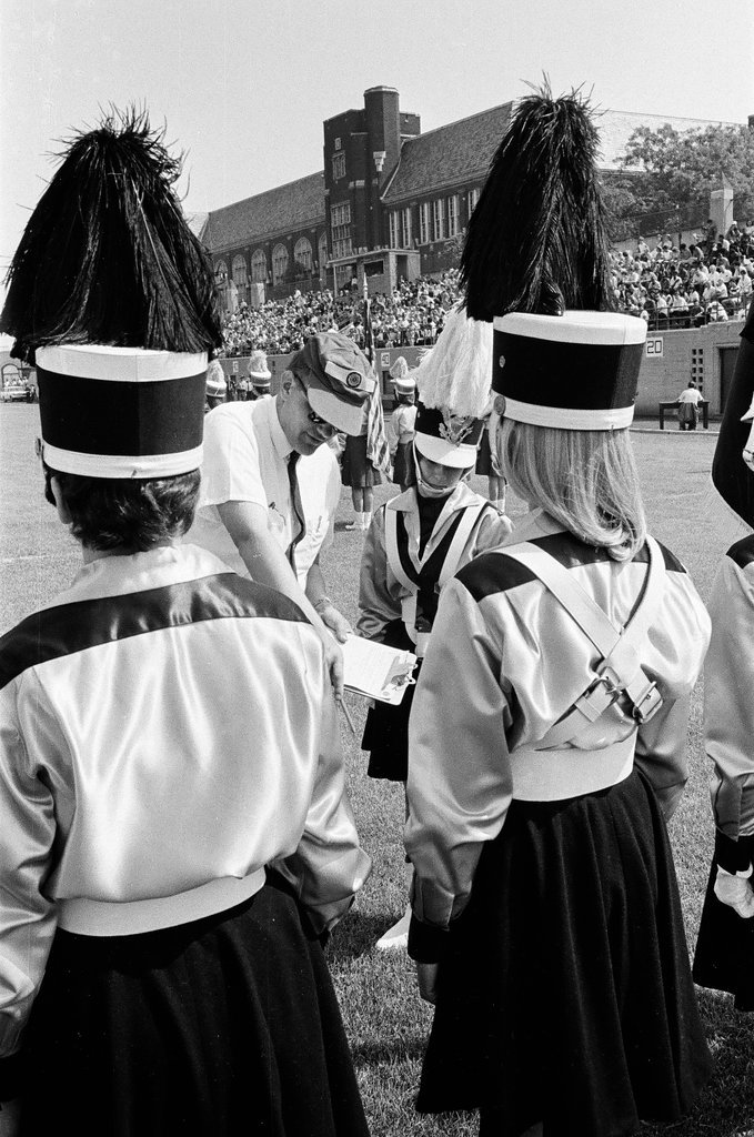 Marching band competition at Lane Tech High School - Jack Dykinga for Chicago Sun-Times