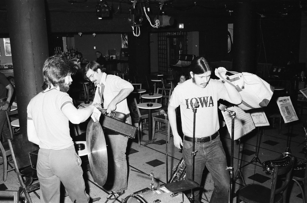 The Big Jazz Band plays at the Northside Auditorium Bar - Jim Mescall for Chicago Sun-Times