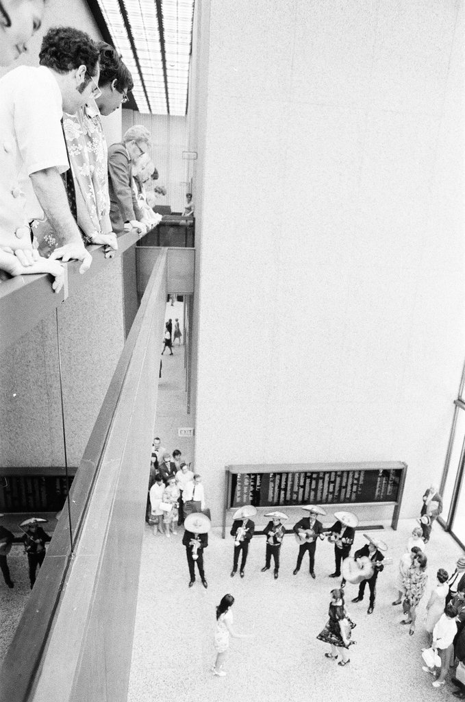 Jose de Alba's Mariachi Band plays at First National Bank - Larry Graff for Chicago Sun-Times