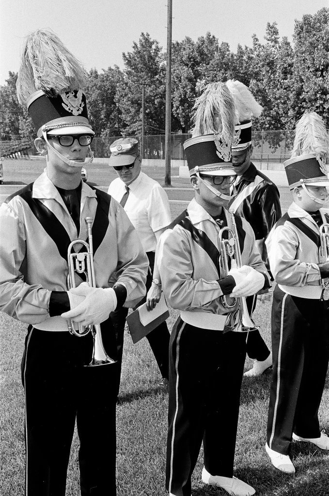 Marching band competition at Lane Tech High School - Jack Dykinga for Chicago Sun-Times