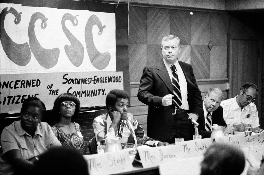Concerned Citizens of the Southwest-Englewood Community meeting - Don Bierman for Chicago Sun-Times