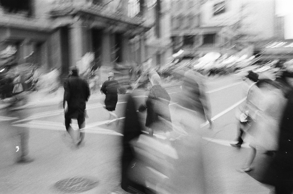 Afternoon rush hour in the Loop - Jack Dykinga for Chicago Sun-Times