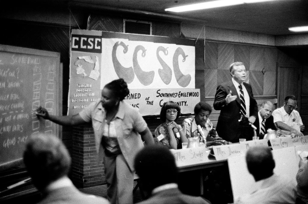 Concerned Citizens of the Southwest-Englewood Community meeting - Don Bierman for Chicago Sun-Times