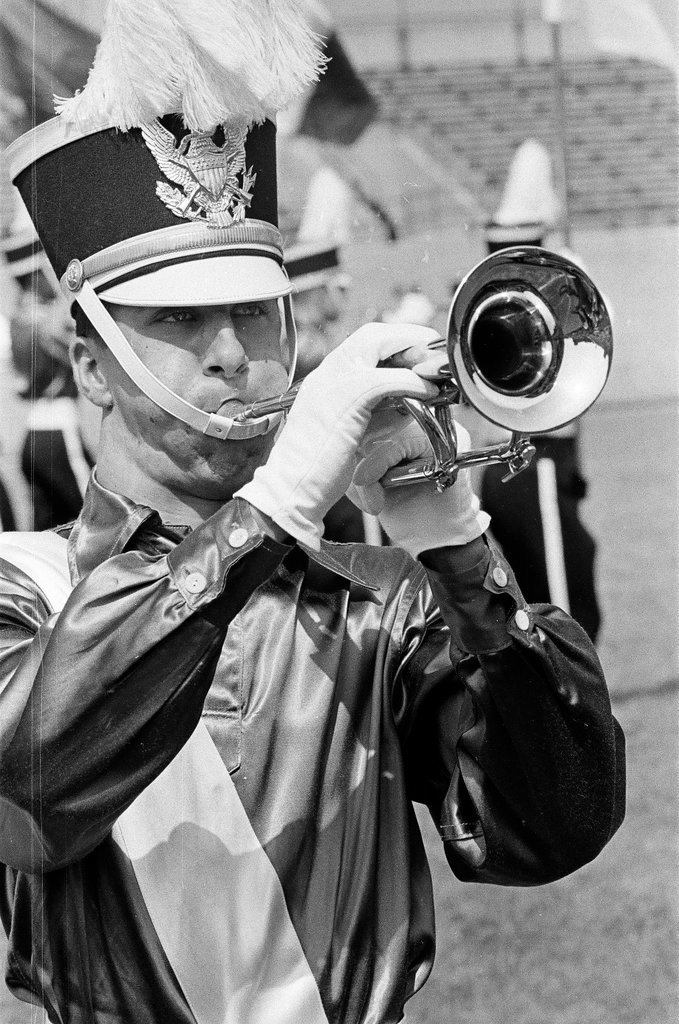 Marching band competition at Lane Tech High School - Jack Dykinga for Chicago Sun-Times