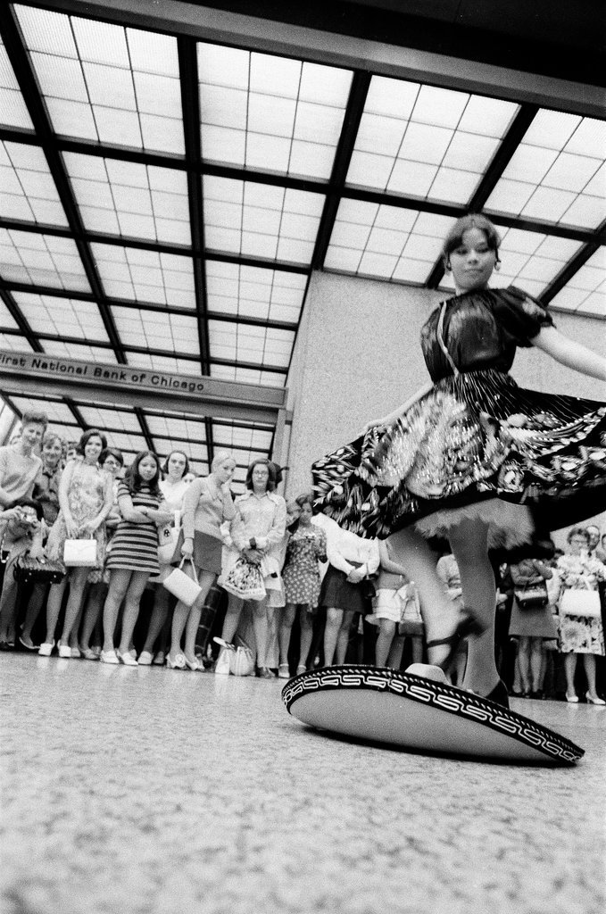 Jose de Alba's Mariachi Band plays at First National Bank - Larry Graff for Chicago Sun-Times