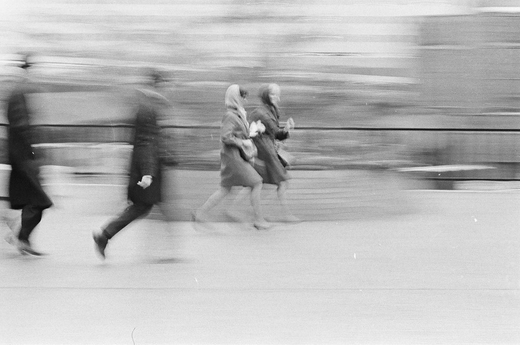 Afternoon rush hour in the Loop - Jack Dykinga for Chicago Sun-Times