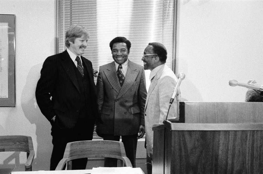 First minority owned carpet manufacturing company recognized - Fred Stein for Chicago Daily News