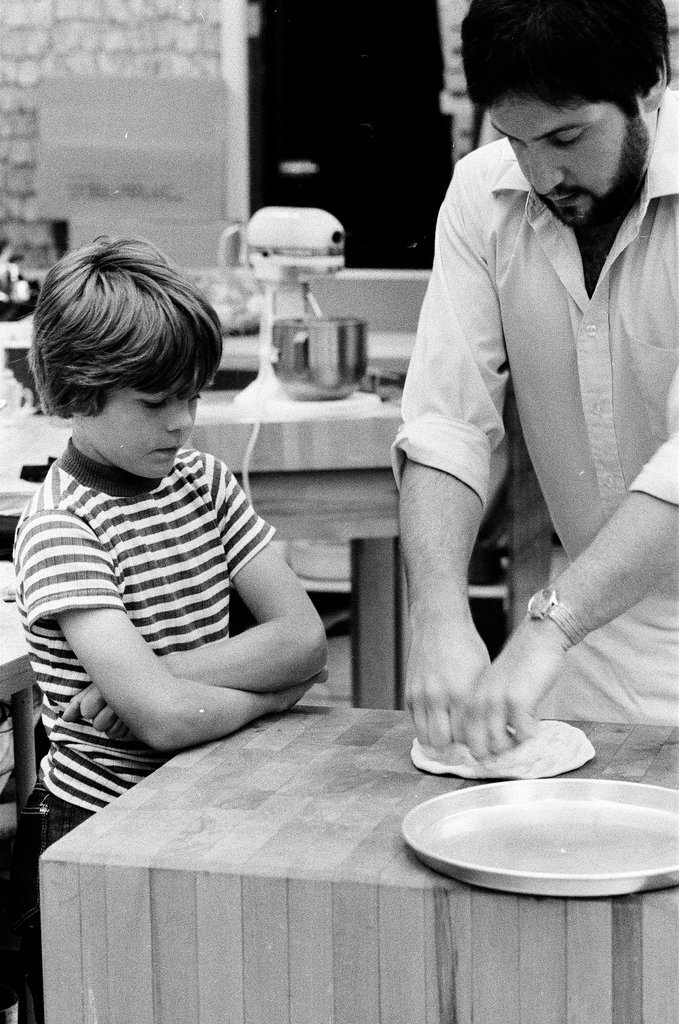 Kids prepare pizzas at Continental Cookery - Gene Pesek for Chicago Sun-Times