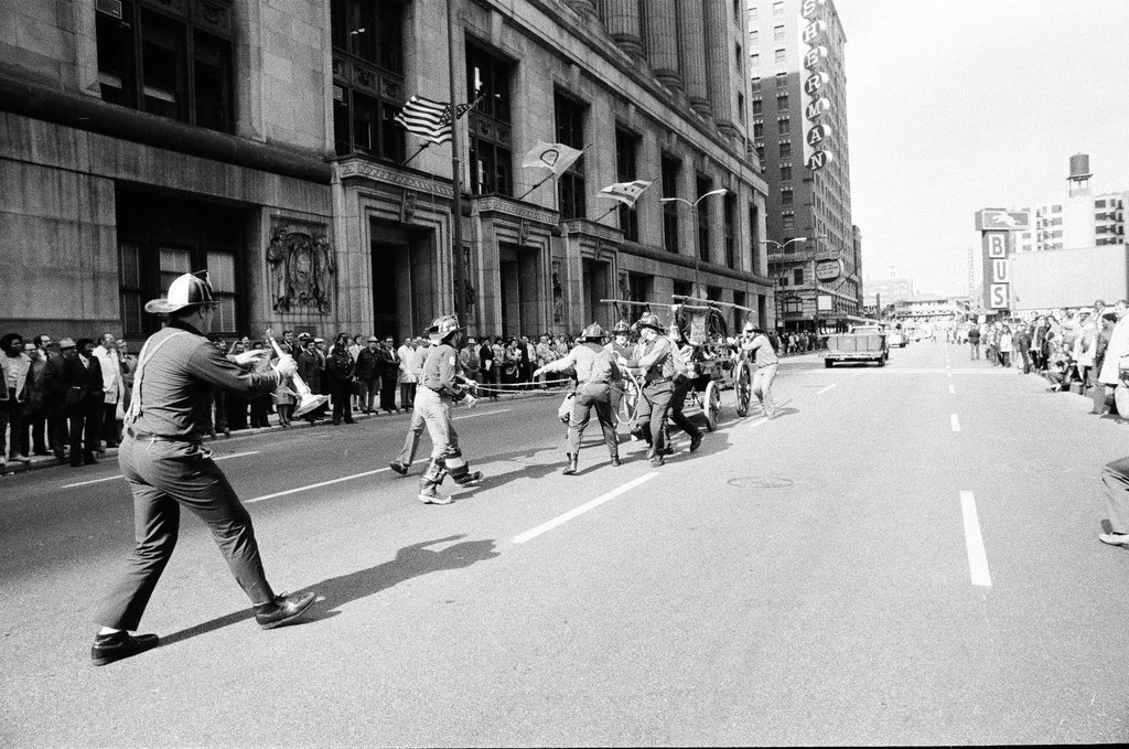 Fire prevention parade - Carmen Reporto for Chicago Sun-Times
