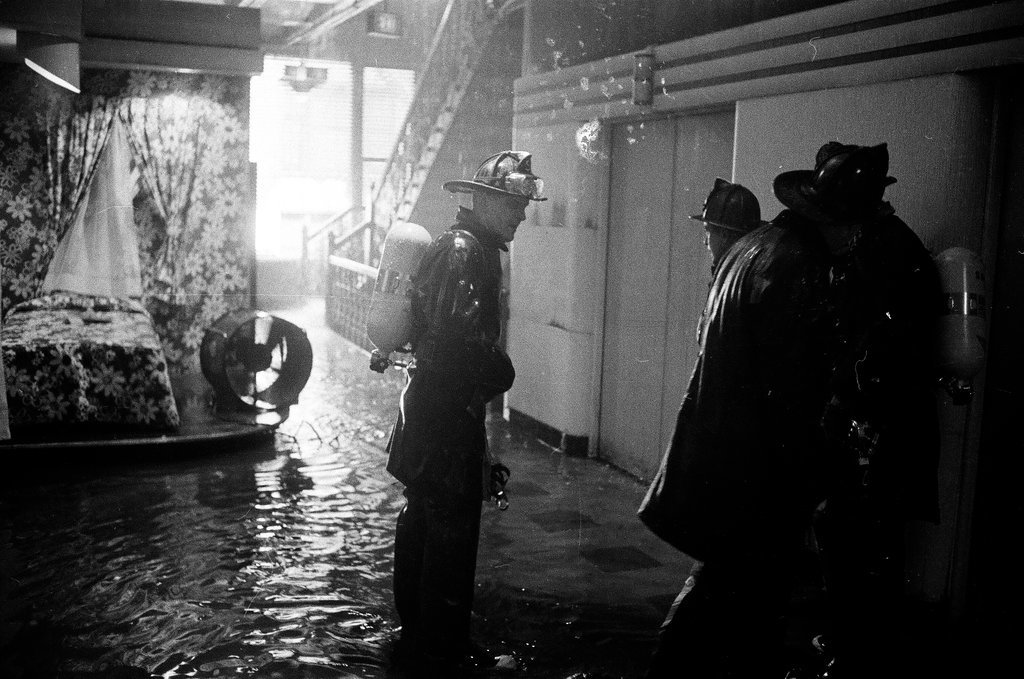 Fire in the Loop - Duane Hall for Chicago Sun-Times
