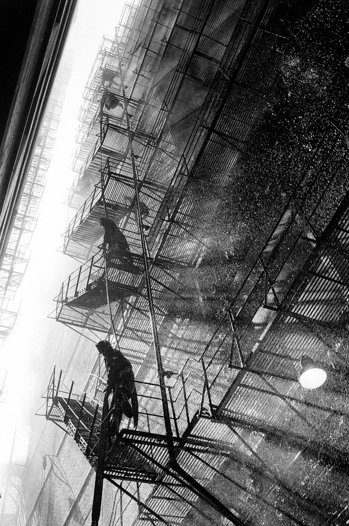 Fire in the Loop - Duane Hall for Chicago Sun-Times