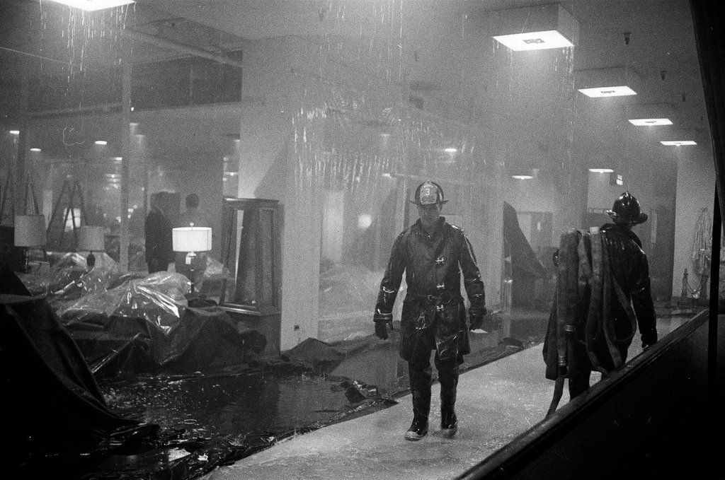 Fire in the Loop - Duane Hall for Chicago Sun-Times