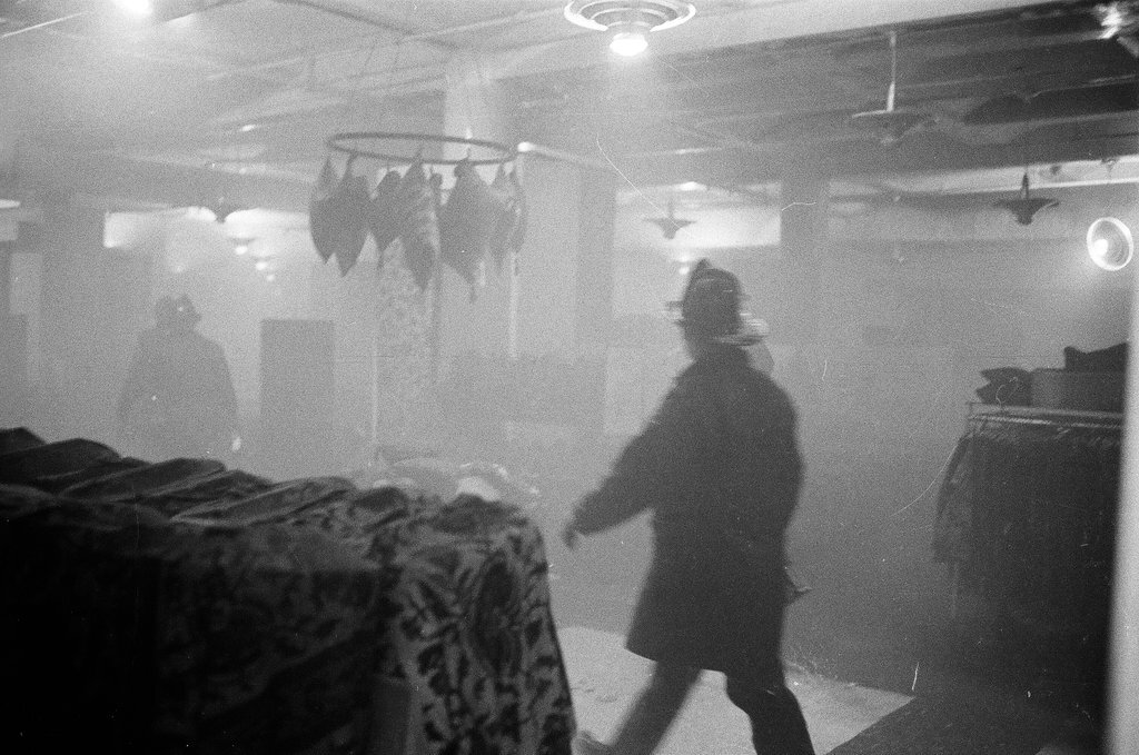 Fire in the Loop - Duane Hall for Chicago Sun-Times
