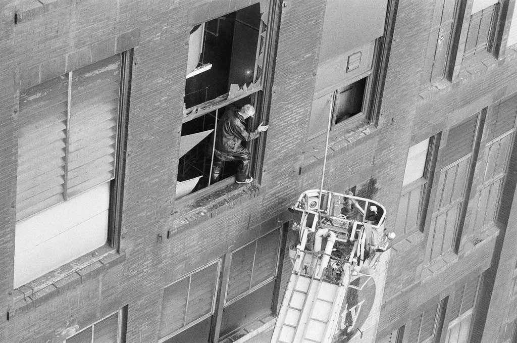 Fire in the Loop - Duane Hall for Chicago Sun-Times
