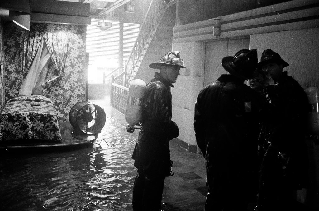 Fire in the Loop - Duane Hall for Chicago Sun-Times