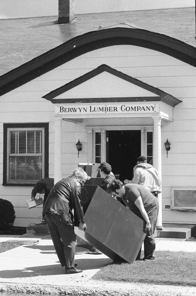 Fire at Berwyn Lumber Company - James (Jim) Klepitsch for Chicago Sun-Times