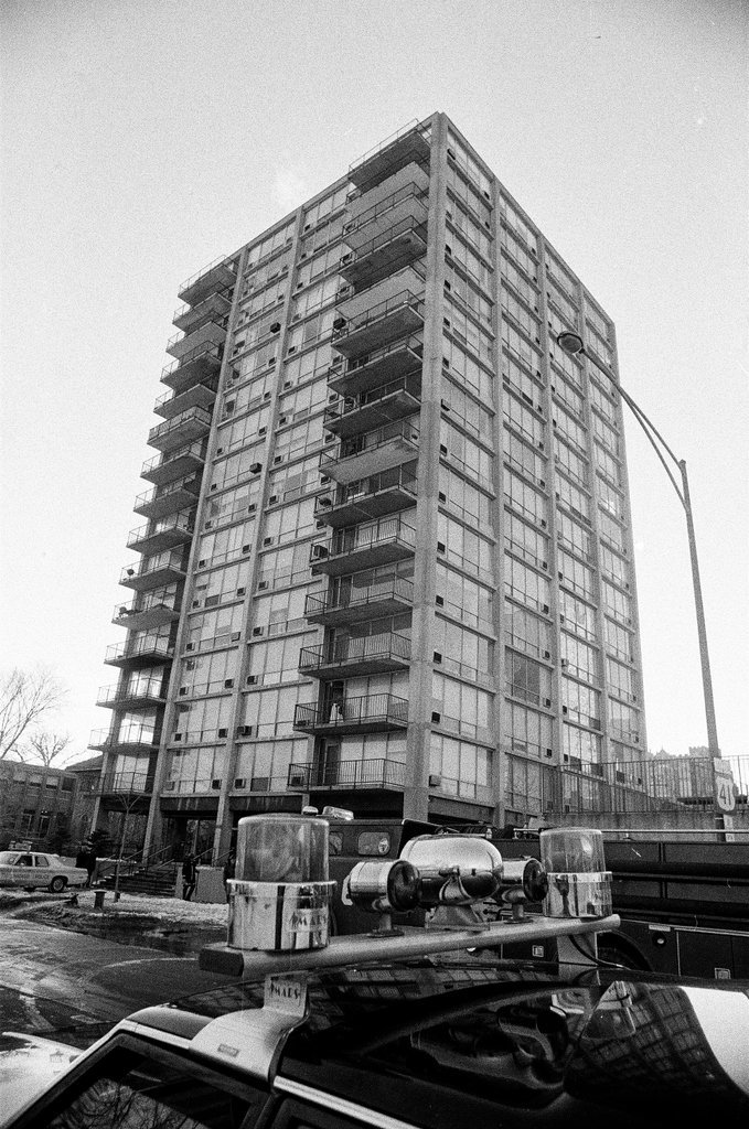 Damage after apartment fire in South Shore - James (Jim) Klepitsch for Chicago Sun-Times