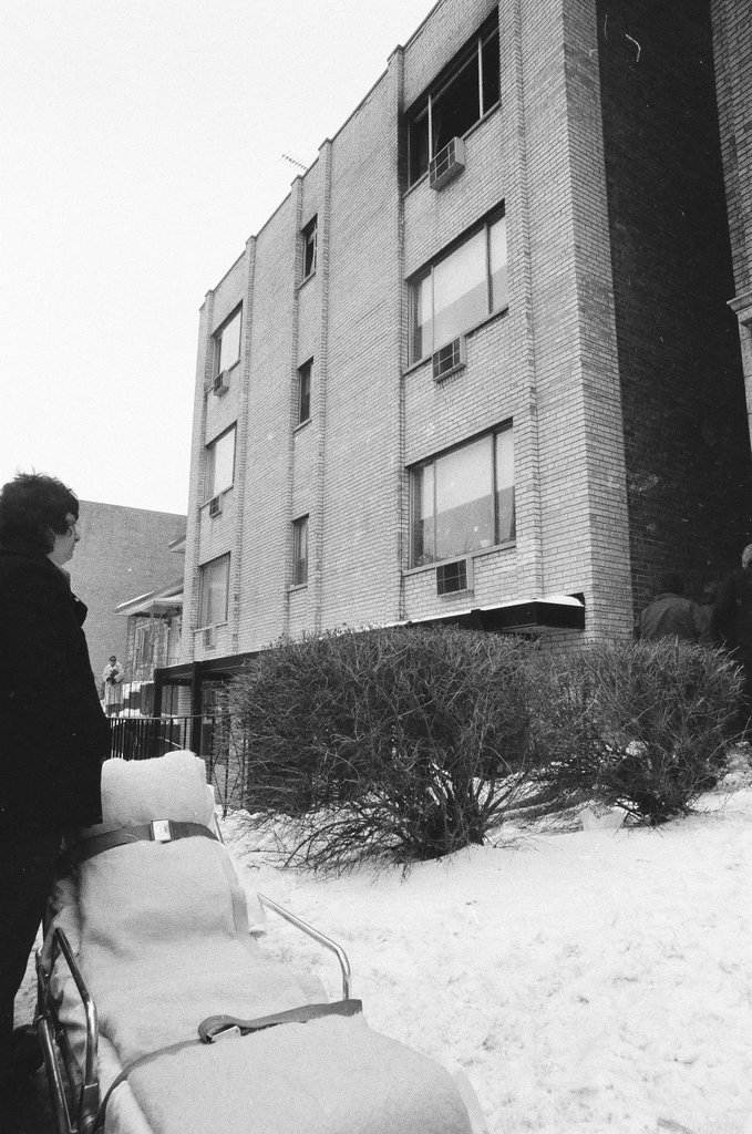 Apartment fire damage and Wincrest Nursing Home fire - Gene Pesek for Chicago Sun-Times