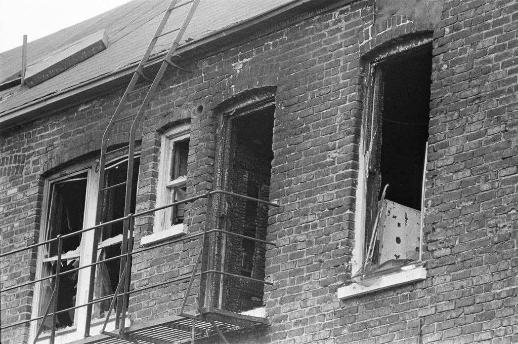 Apartment fire damage and Wincrest Nursing Home fire - Gene Pesek for Chicago Sun-Times