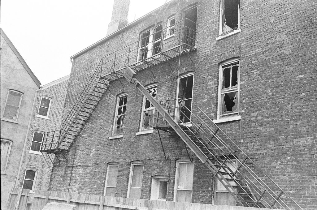 Apartment fire damage and Wincrest Nursing Home fire - Gene Pesek for Chicago Sun-Times