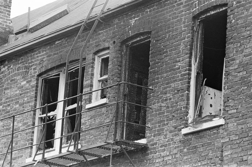 Apartment fire damage and Wincrest Nursing Home fire - Gene Pesek for Chicago Sun-Times