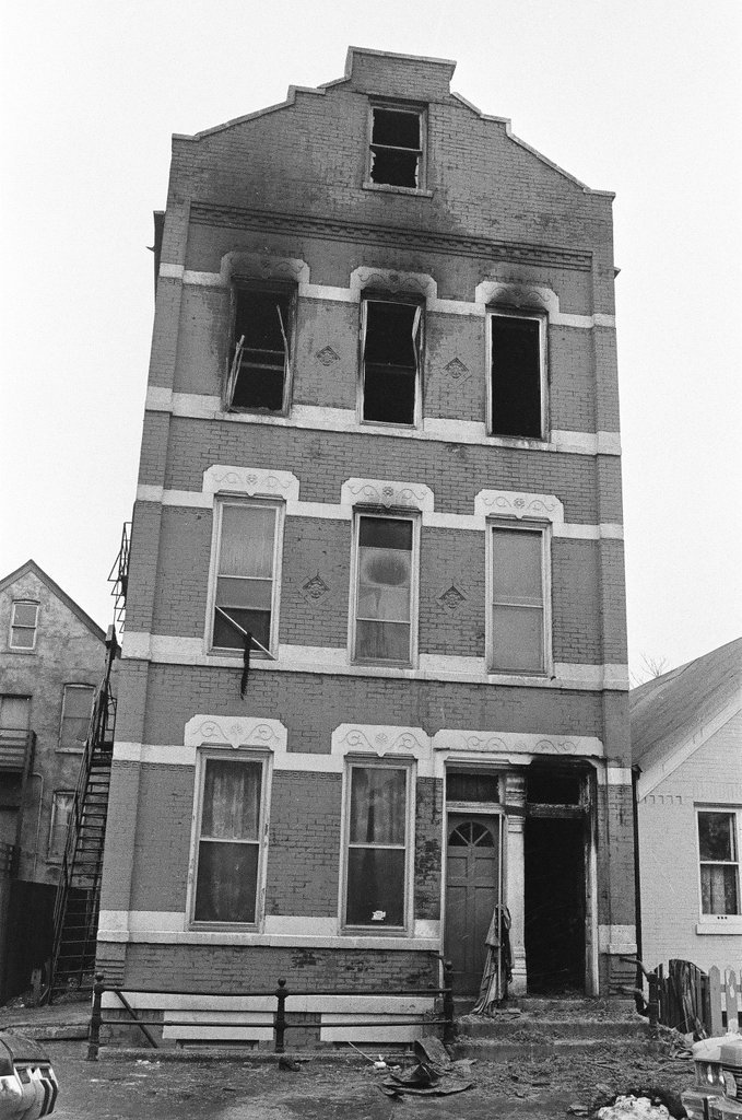Apartment fire damage and Wincrest Nursing Home fire - Gene Pesek for Chicago Sun-Times