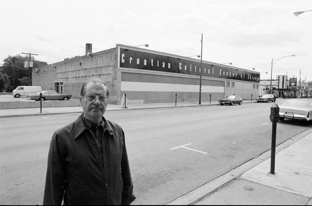 Rev. Francis E. Eterovich at the Croatian Cultural Center - Edmund Jarecki for Chicago Sun-Times