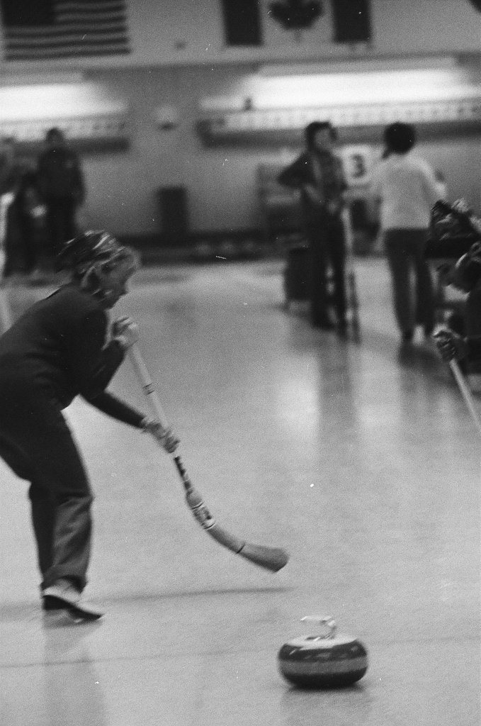 Women's Invitational curling competition - Larry Graff for Chicago Sun-Times