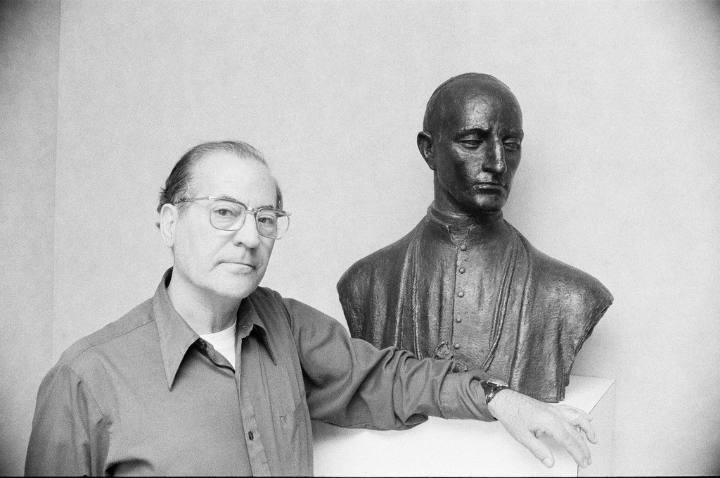 Rev. Francis E. Eterovich at the Croatian Cultural Center - Edmund Jarecki for Chicago Sun-Times