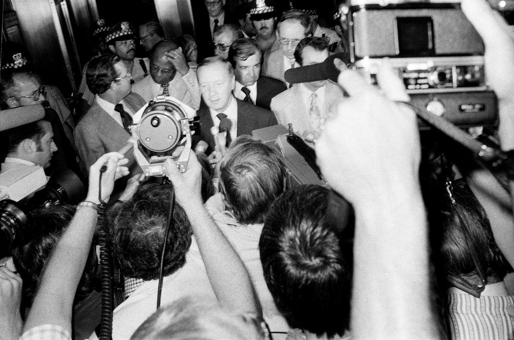 Hostages released at West German Consulate - Chuck (Charles) Kirman for Chicago Sun-Times