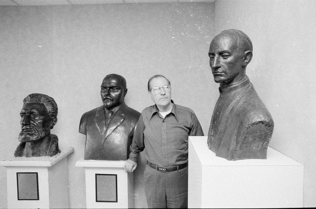 Rev. Francis E. Eterovich at the Croatian Cultural Center - Edmund Jarecki for Chicago Sun-Times