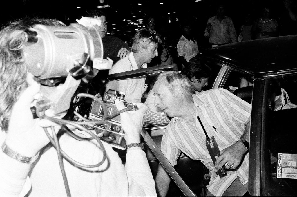 Hostages released at West German Consulate - Chuck (Charles) Kirman for Chicago Sun-Times
