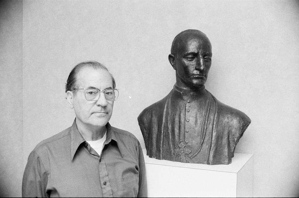 Rev. Francis E. Eterovich at the Croatian Cultural Center - Edmund Jarecki for Chicago Sun-Times