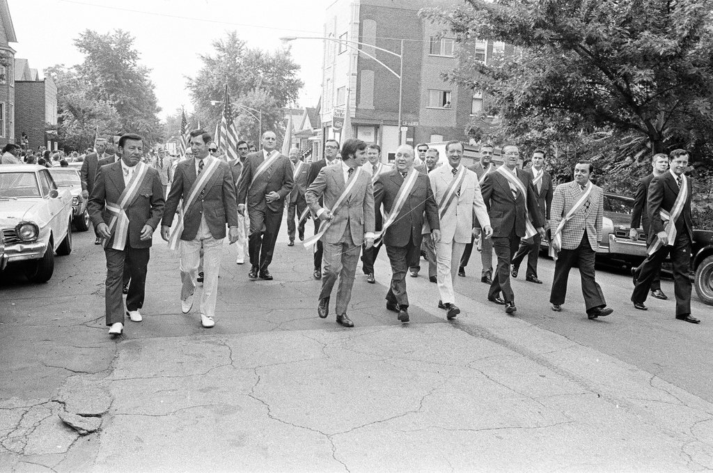 Croatian-American parade - Peters (Clarence or Pete) for Chicago Sun-Times