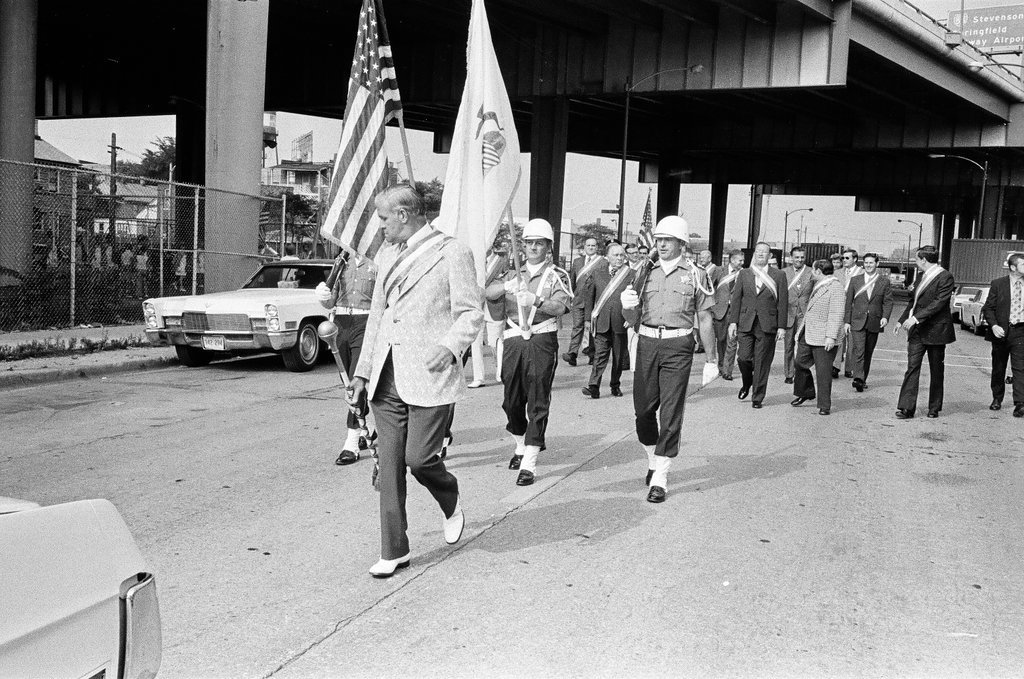 Croatian-American parade - Peters (Clarence or Pete) for Chicago Sun-Times