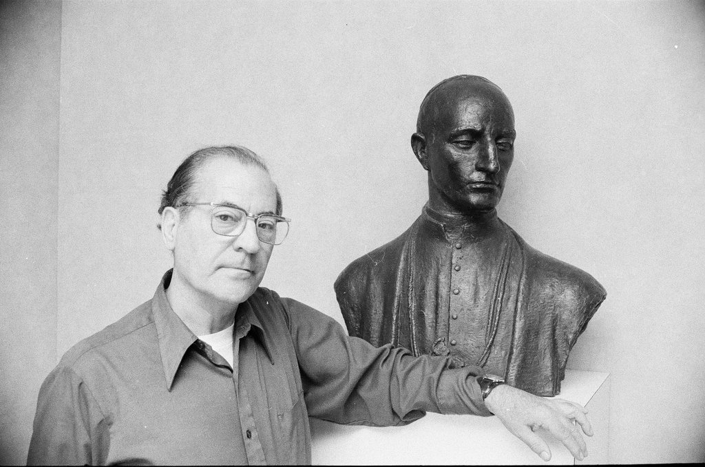 Rev. Francis E. Eterovich at the Croatian Cultural Center - Edmund Jarecki for Chicago Sun-Times