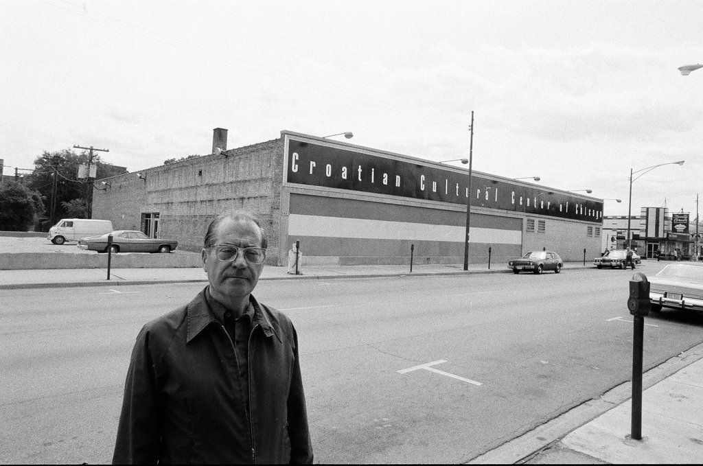 Rev. Francis E. Eterovich at the Croatian Cultural Center - Edmund Jarecki for Chicago Sun-Times