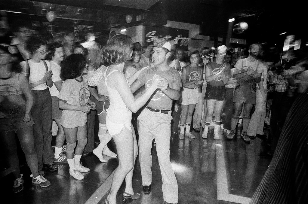 Dance marathon at Faces - Duane Hall for Chicago Sun-Times