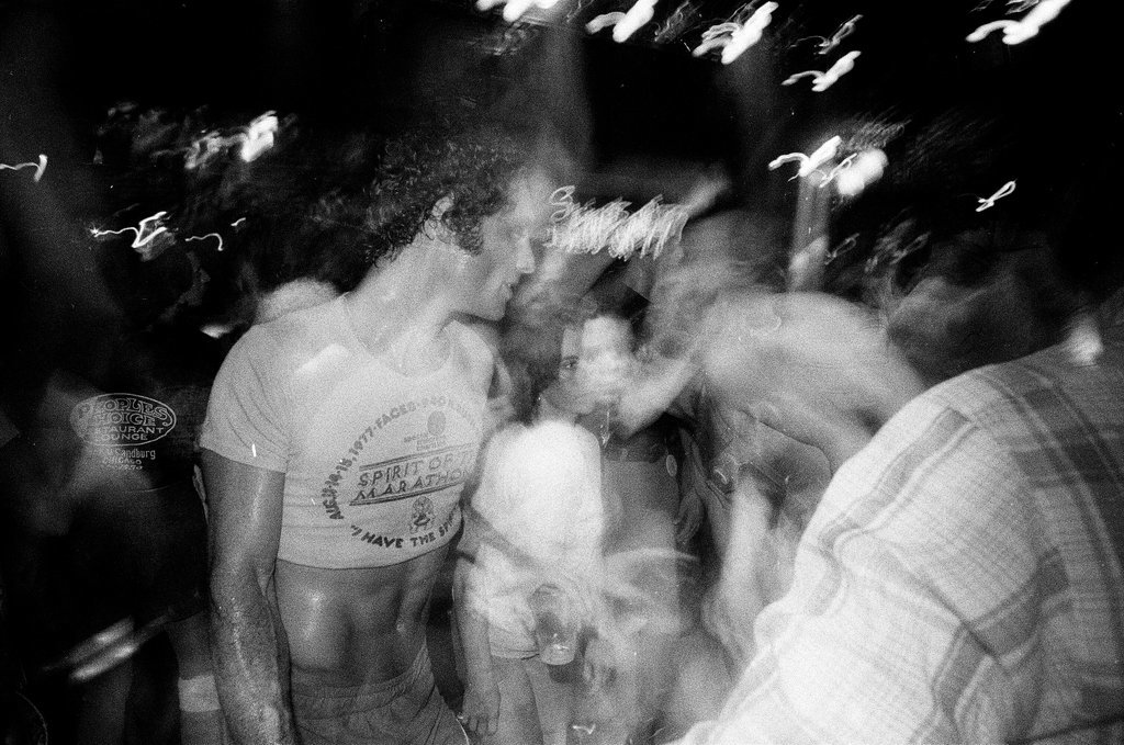 Dance marathon at Faces - Duane Hall for Chicago Sun-Times