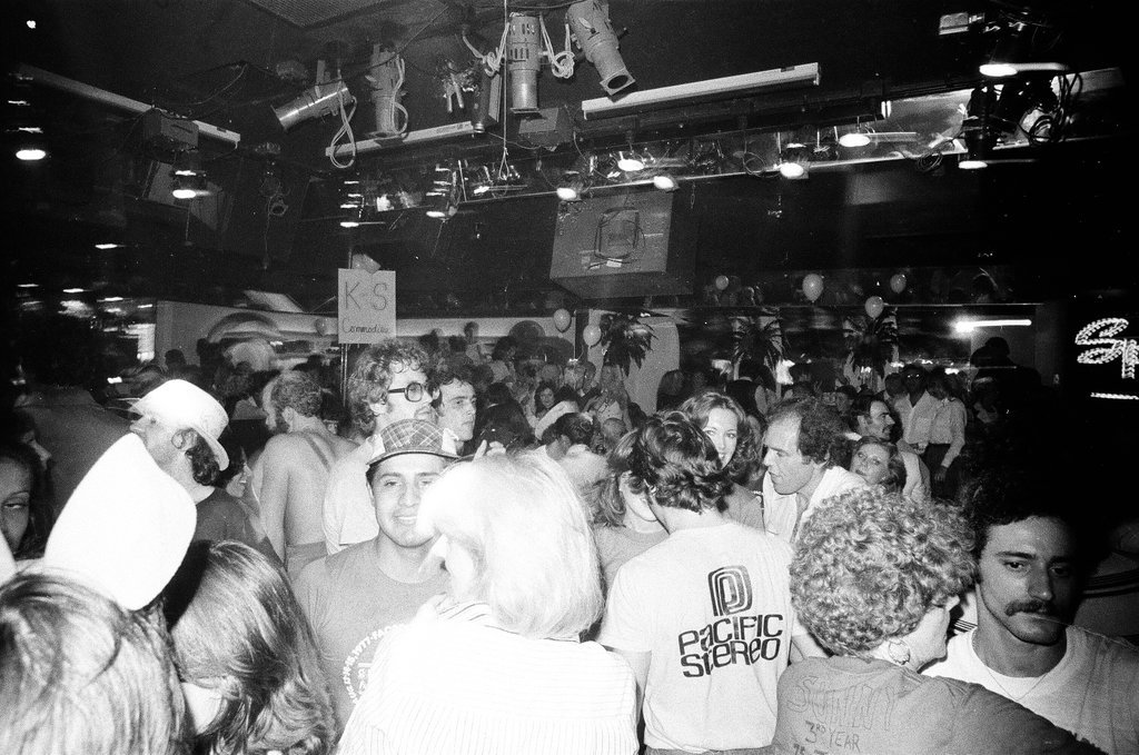 Dance marathon at Faces - Duane Hall for Chicago Sun-Times