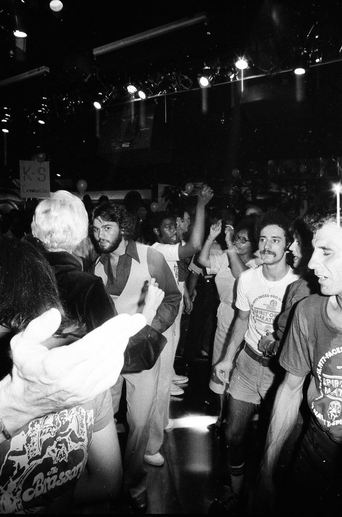 Dance marathon at Faces - Duane Hall for Chicago Sun-Times