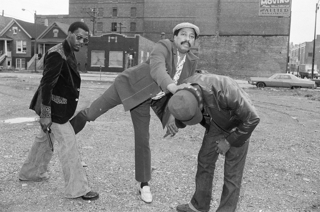 Karate students demonstrate self-defense - Duane Hall for Chicago Sun-Times