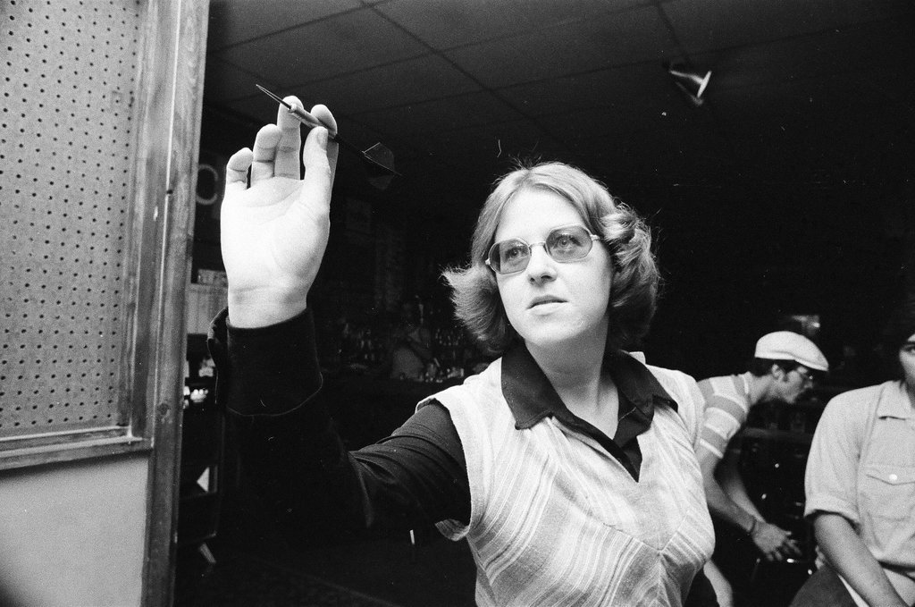 Dart tournament at the Bottleneck - Jack Lenahan for Chicago Sun-Times